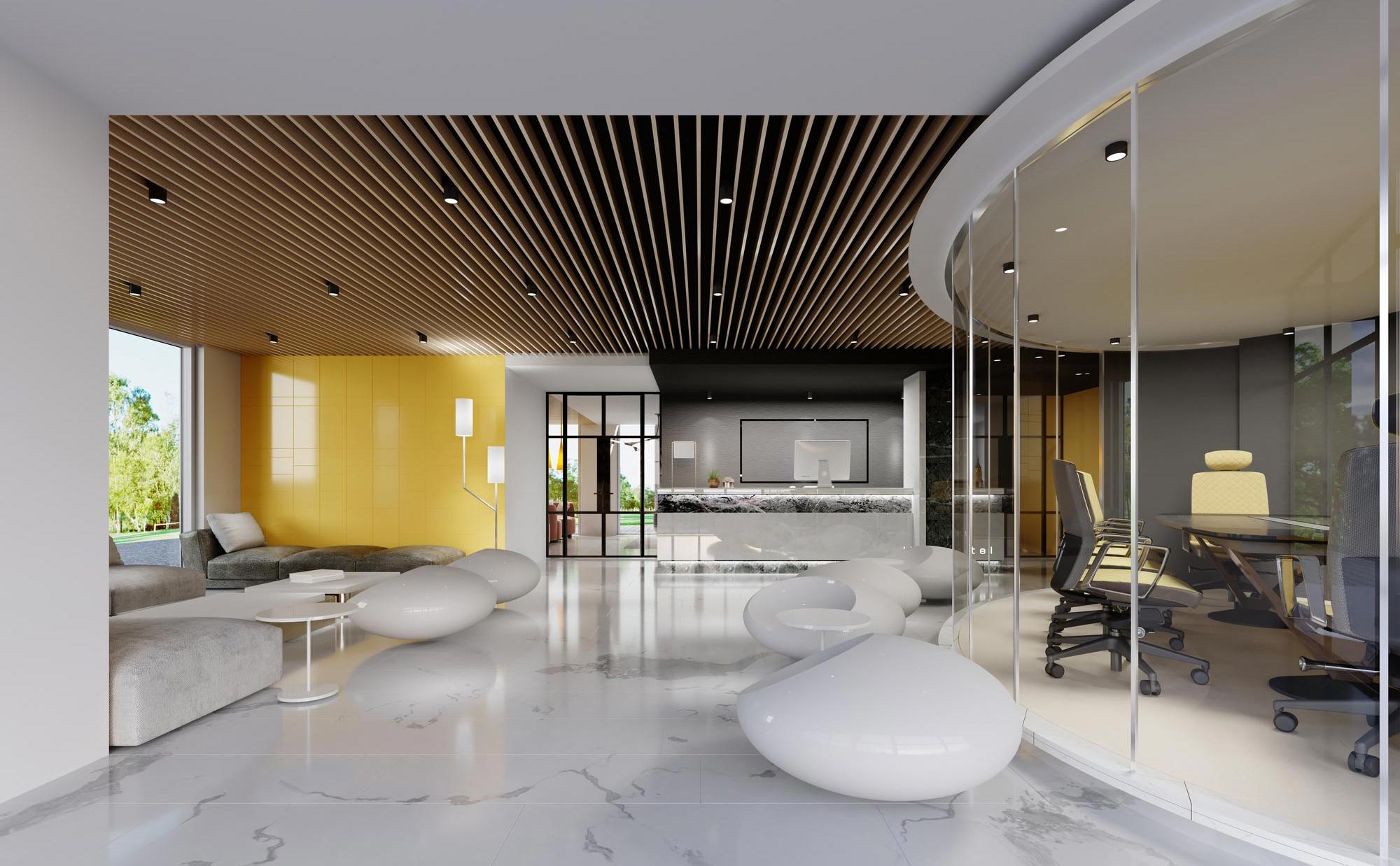 interior fitout work completerd room