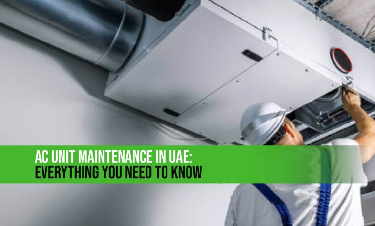 ac unit maintenance in uae