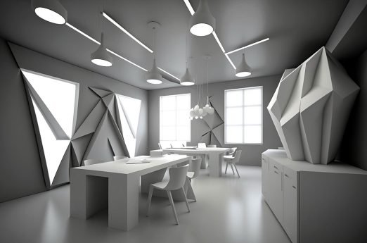 interior fitout work completerd room